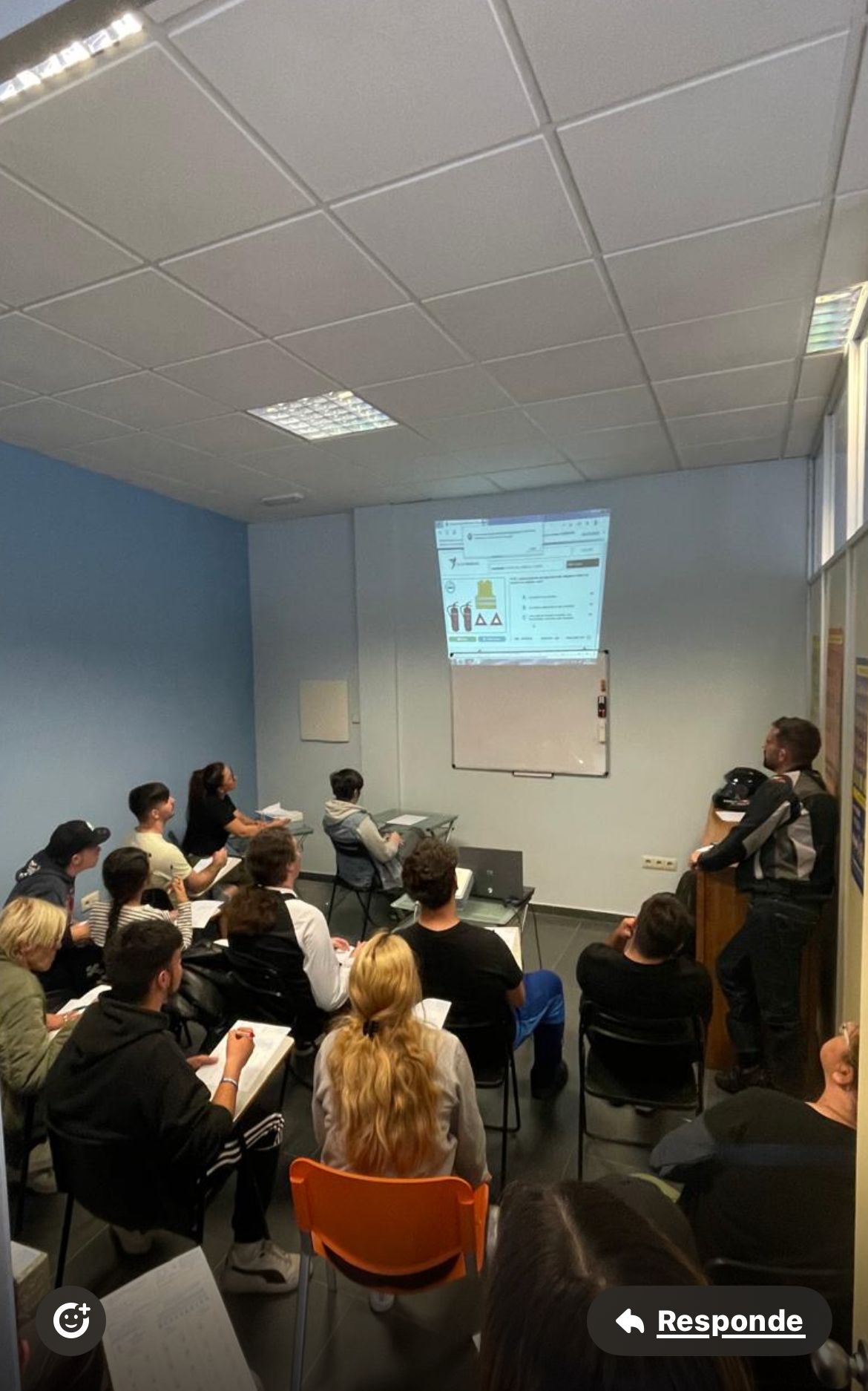 auto escuela en pantoja