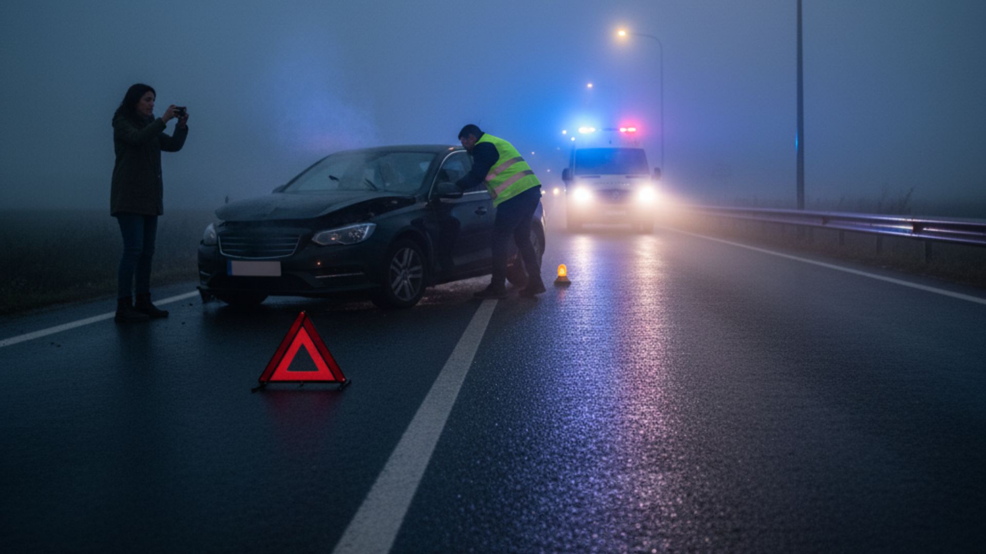 accidente de tráfico: pasos esenciales